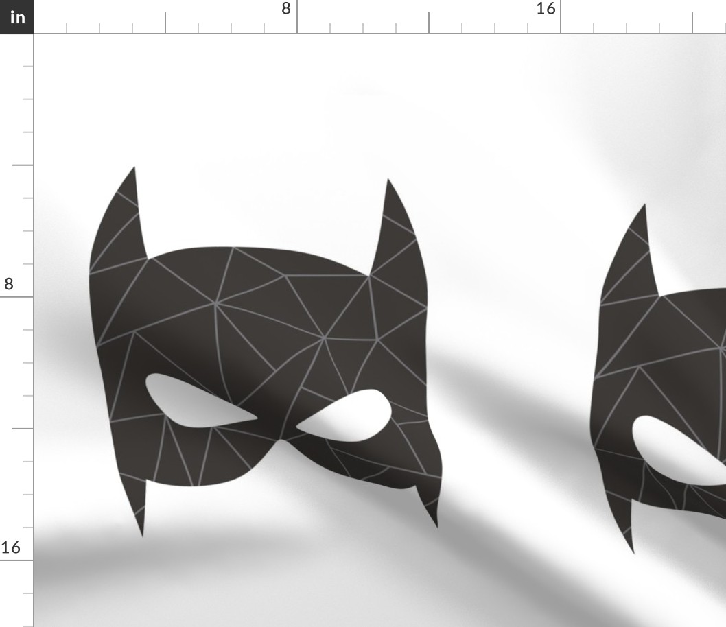 Bat Mask Plush Plushie Softie Cut & Sew 