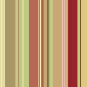 Mom's Sofa: Wee Stripes on Wide Stripes_WithoutGold