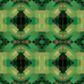 Green and Black Mosaic