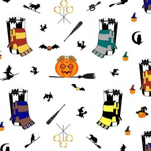 the halloween game - potter's world