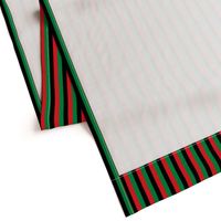 Red, Black, Green Pan African Flag Vertical (Half Inch)