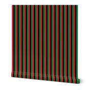 Red, Black, Green Pan African Flag Vertical (Half Inch)