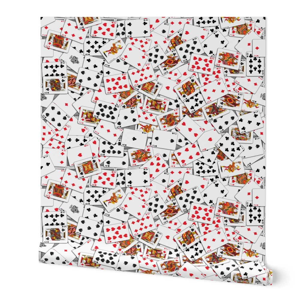 Playing cards Pattern 2.6 x 3.7 - Black Backs