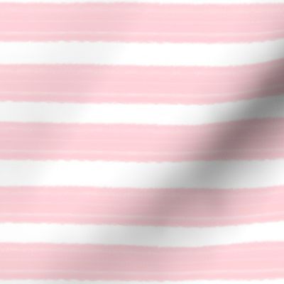 Pastel Chalk Pink Stripes