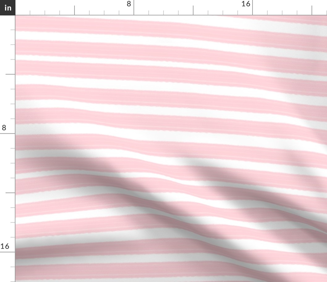 Pastel Chalk Pink Stripes