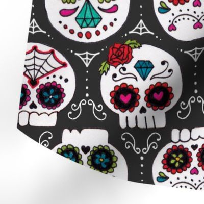 sugar skull market bag