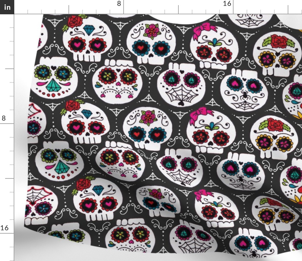 sugar skull market bag