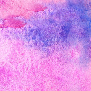 Modern Abstract Watercolor Purple Pink  || Blue Watercolor Home Decor Large Scale _ Miss Chiff Designs