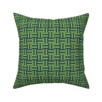Cushion Weave-Xtra Small Scale-How Green the Forest Palette