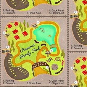 Pinewood Family Park Map