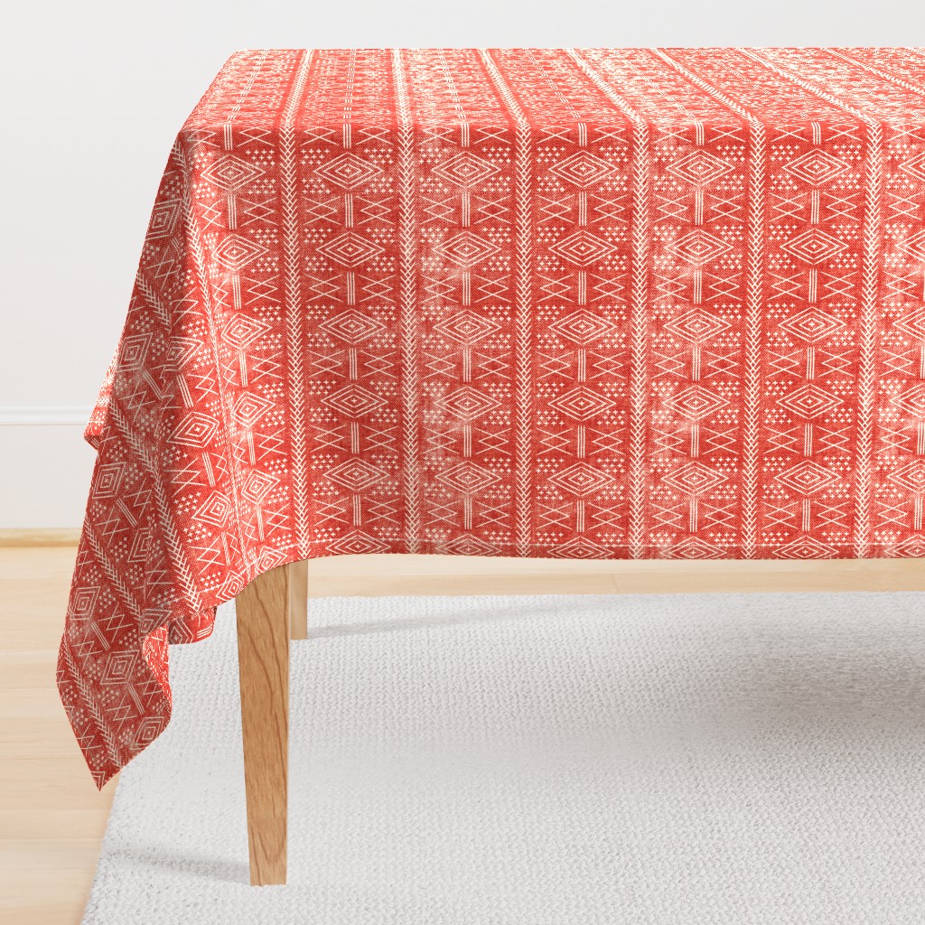 vintage moroccan (small scale) dark orange