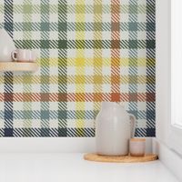 Eight Color Bayeux Palette Gingham Plaid