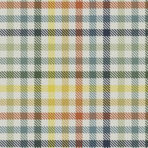 Eight Color Bayeux Palette Gingham Plaid