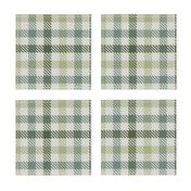 Tri Color Bayeux Palette Gingham Plaid Green