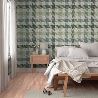 Tri Color Bayeux Palette Gingham Plaid Green