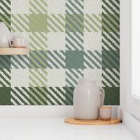 Tri Color Bayeux Palette Gingham Plaid Green