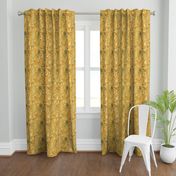 Wildflower dreams (mustard linen)