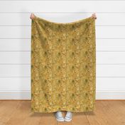 Wildflower dreams (mustard linen)