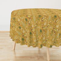 Wildflower dreams (mustard linen)