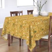 Wildflower dreams (mustard linen)