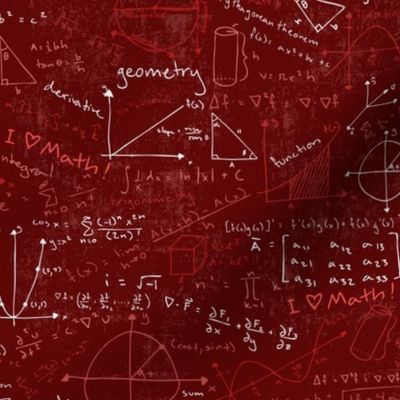 Math Lessons (Red)