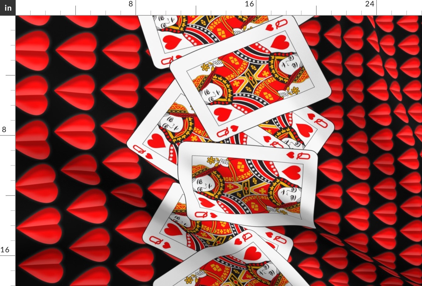 Queen_of_Hearts_Border_Print