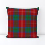 Chisholm 1842 tartan, 6" modern colors, Vestiarium Scoticum