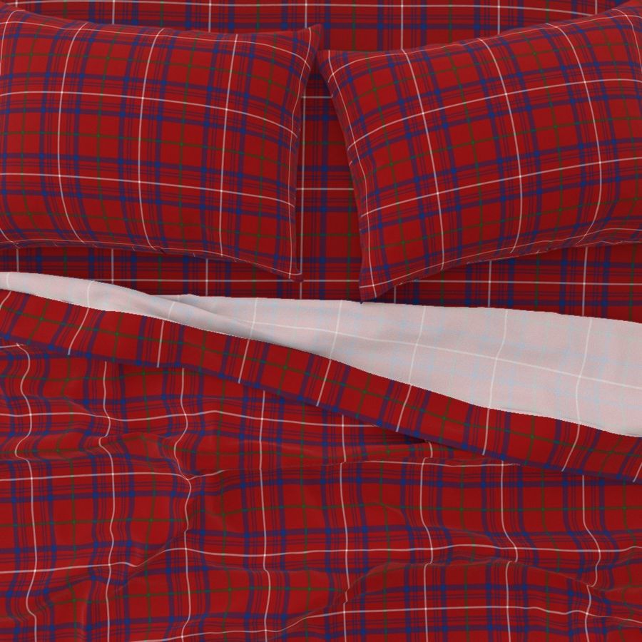 Rose tartan, 6" modern colors, 1842 Sobieski Stuarts