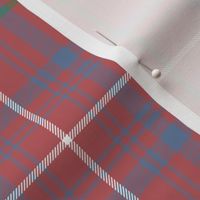 Rose tartan, 6" faded, 1842 Sobieski Stuarts