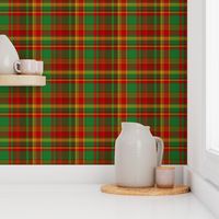 Newfoundland asymmetric tartan, 6" x 4-3/4"