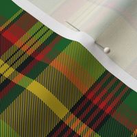 New Brunswick tartan, yellow, 6" x 4-3/4"  