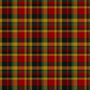 Prince Edward Island asymmetrical  tartan, 6 x 4-3/4"