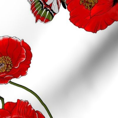 RED_Poppies_with_butterflies_ROTATED_90deg