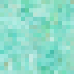 Checkerboard Turquoise 