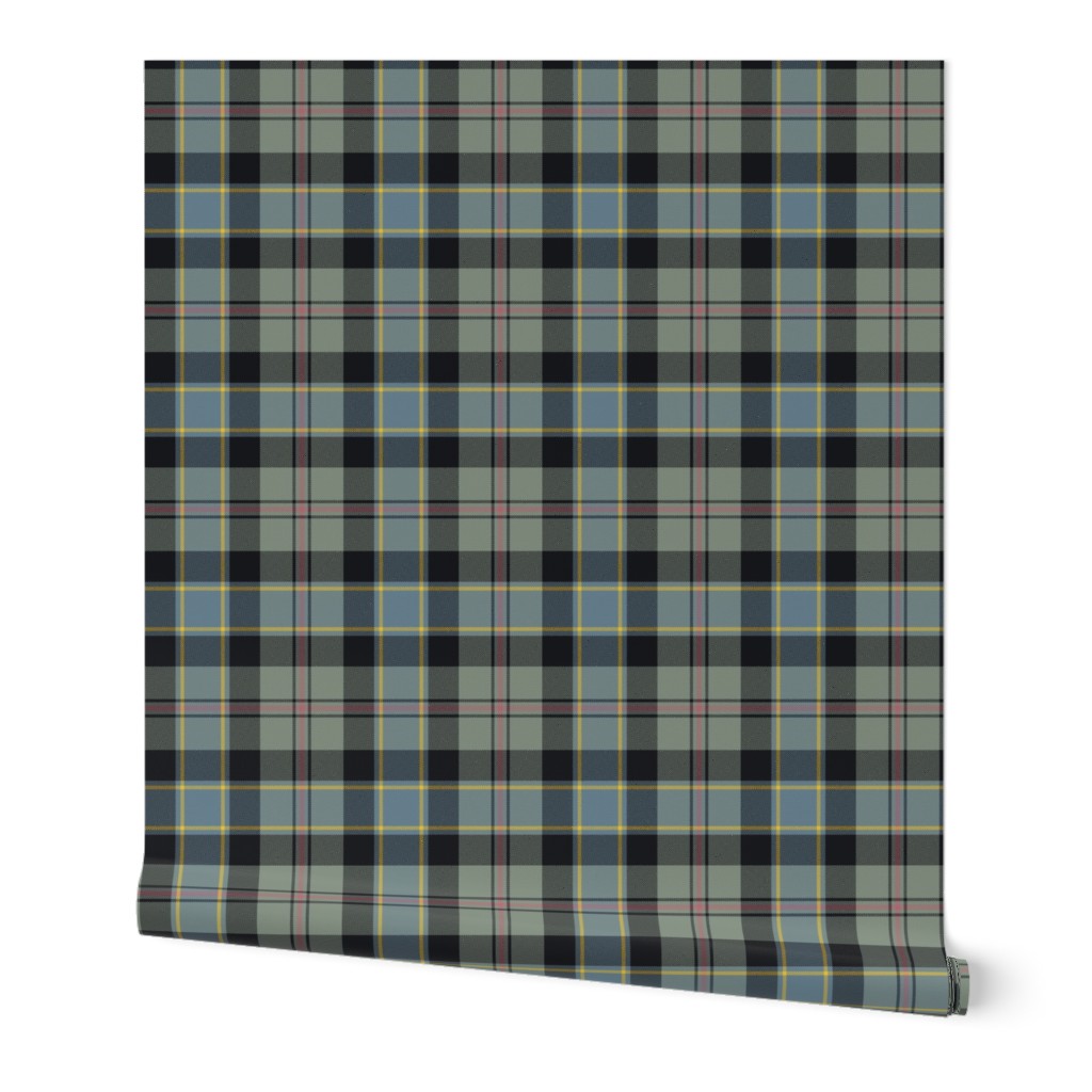 Ogilvie hunting tartan / Ogilvie of Inverary, 6" weathered - 1842 Vestiarium Scoticum