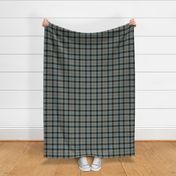 Ogilvie hunting tartan / Ogilvie of Inverary, 6" weathered - 1842 Vestiarium Scoticum