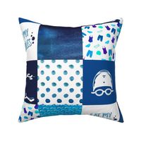 Swimming Faux Quilt (left-right)