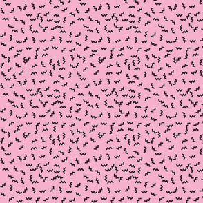 Memphis Squiggles - Pink