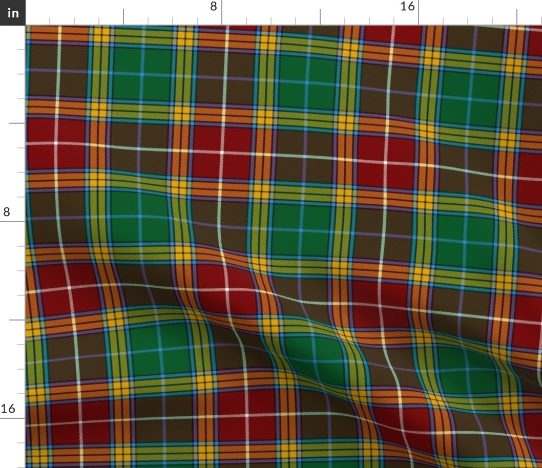 Baxter tartan from 1856, 6"