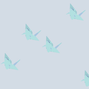 light origami cranes_big