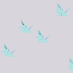 origami cranes_large pattern