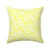 16-13 Lemon Yellow Sun Summer spots watercolor || Abstract dots stones brick rock wall _ Miss Chiff Designs 