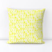 16-13 Lemon Yellow Sun Summer spots watercolor || Abstract dots stones brick rock wall _ Miss Chiff Designs 