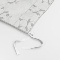 Pandaline - cute scandinavian panda pattern