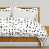 Pandaline - cute scandinavian panda pattern