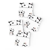 Pandaline - cute scandinavian panda pattern