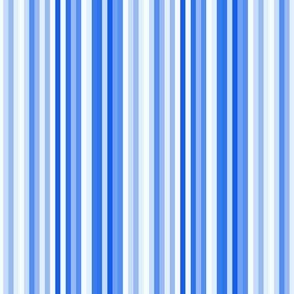 17-12Q Blue bike stripe || Sky indigo pin stripe 