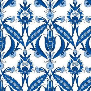 turkish tile - blue-ch