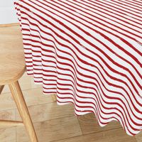 Painted Red Stripes (Grunge Vintage Distressed 4th of July American Flag Stripes)