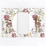 Harvest Meadow Floral on Cream